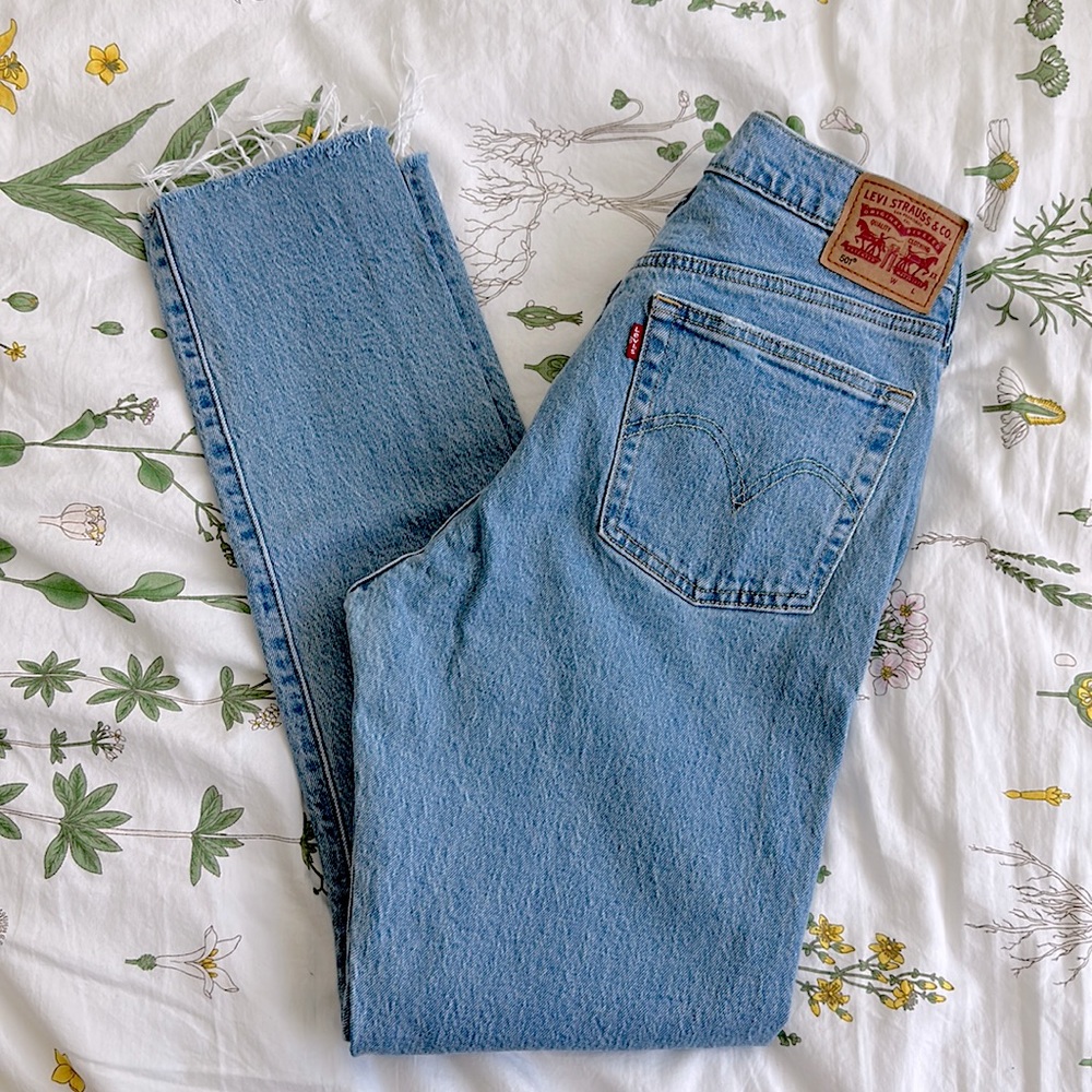 LEVI’S 501® Skinny WOMEN'S JEANS, size 29 x 30, light wash